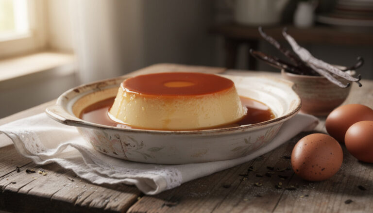 découvrez la recette traditionnelle du flan aux œufs vanille façon grand-mère, une gourmandise régressive à savourer bien froide pour un moment de douceur et de nostalgie.