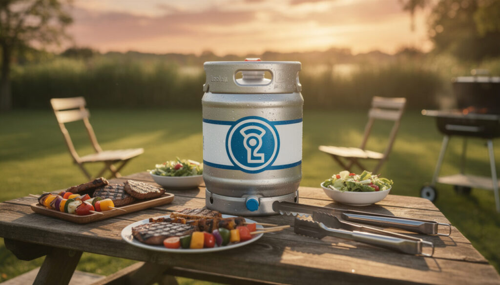 découvrez le fût de bière 2l leclerc, parfait pour rafraîchir vos barbecues d'été entre amis ou en famille. profitez d'une bière fraîche et conviviale pour vos moments détente.