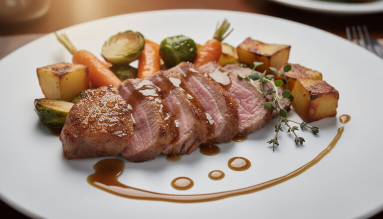 découvrez notre recette de magret de canard au miel balsamique, un plat de restaurant facile à préparer chez vous pour régaler vos invités.