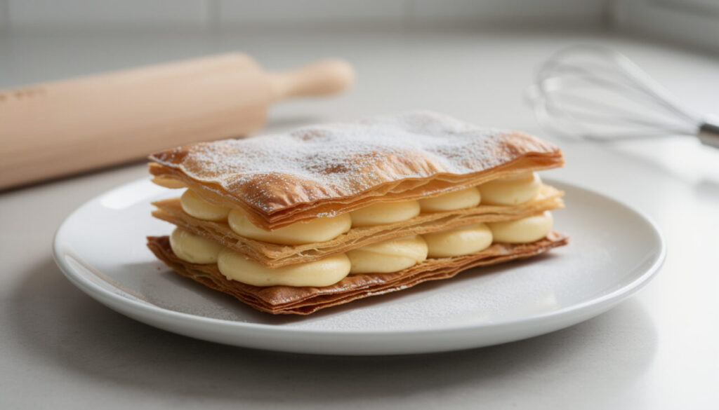 découvrez la recette rapide et facile du mille-feuille pâte express, idéale pour réussir un dessert délicieux sans complications, même pour les débutants en pâtisserie.
