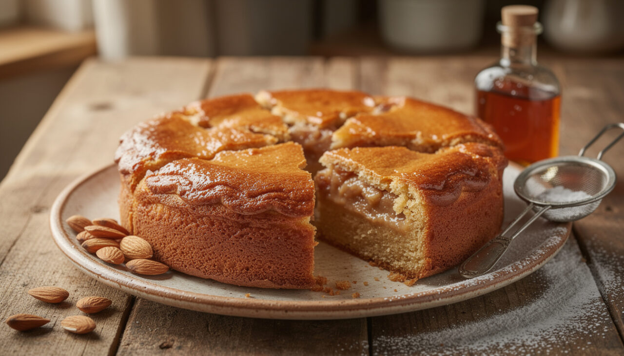 découvrez notre moelleux frangipane au rhum, un gâteau ultra fondant qui vous replonge dans les saveurs authentiques de la galette des rois.