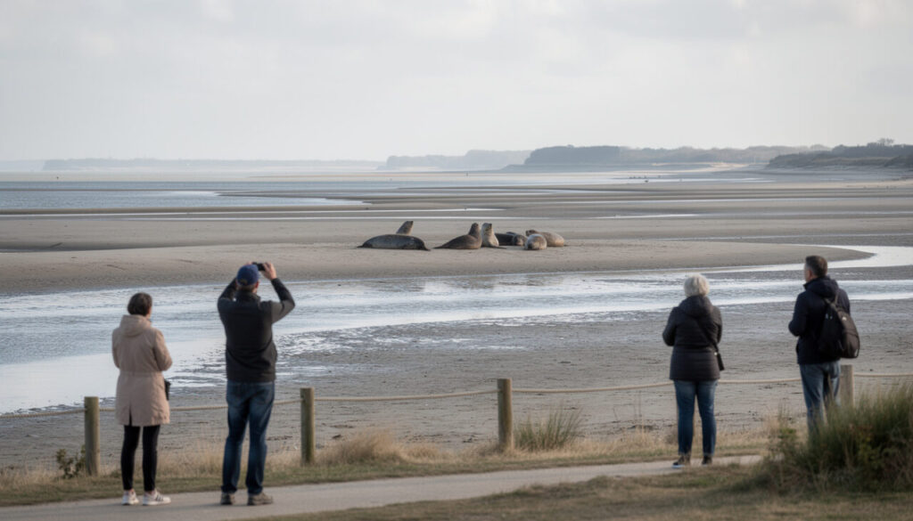 découvrez où observer les phoques en baie de somme dans le respect de leur tranquillité, avec des conseils pour les admirer sans les déranger.
