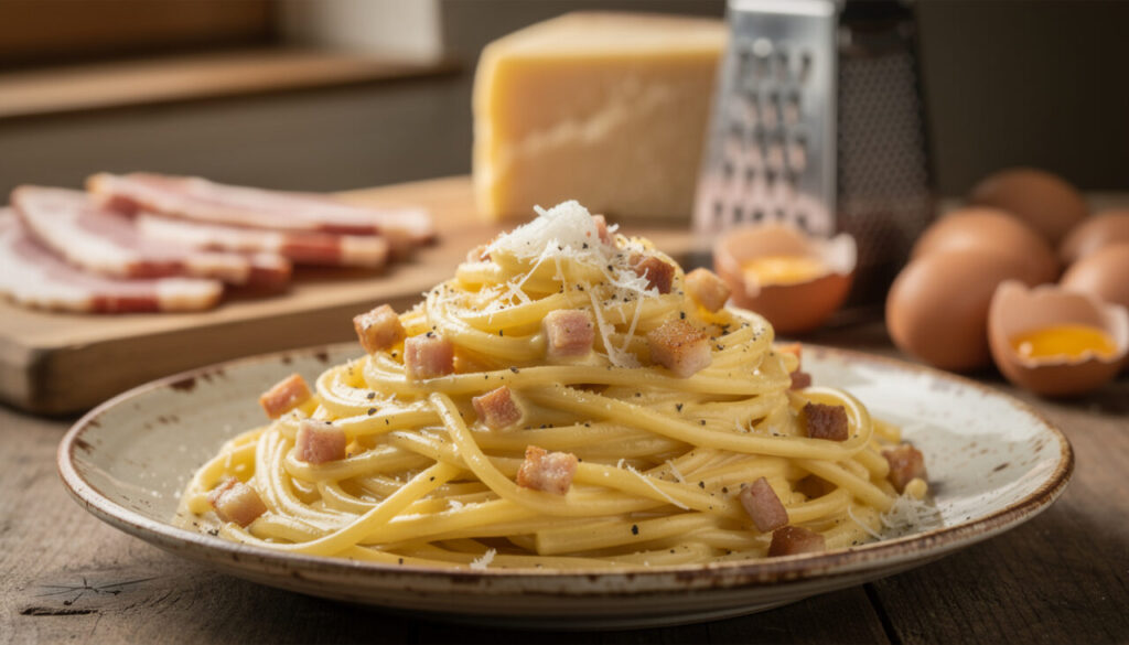 découvrez la vraie recette des pâtes carbonara authentiques, pourquoi la crème fraîche altère le goût traditionnel et comment préparer ce plat italien sans crème pour préserver toutes ses saveurs.