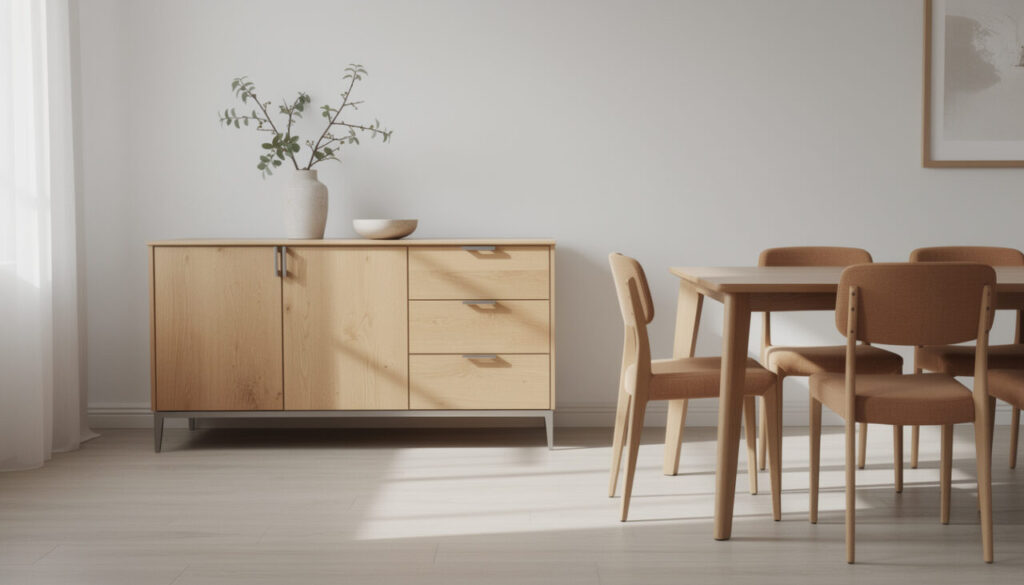 découvrez comment choisir un buffet peu profond pour une petite salle à manger : dimensions, rangement et style pour optimiser l’espace sans l’encombrer.
